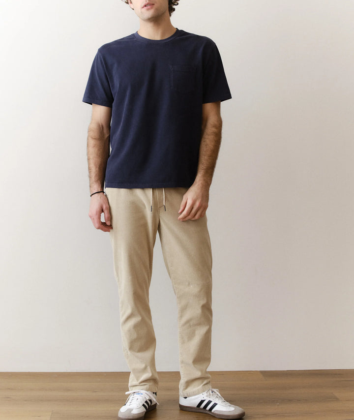 Luxe 250 Relaxed Pocket Tee India Ink