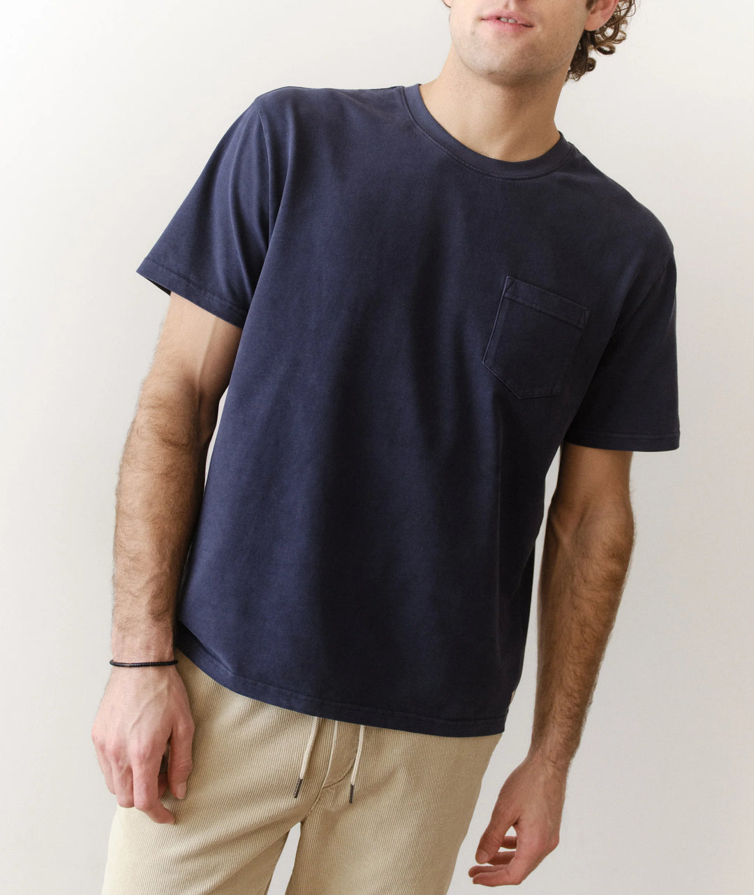 Luxe 250 Relaxed Pocket Tee India Ink