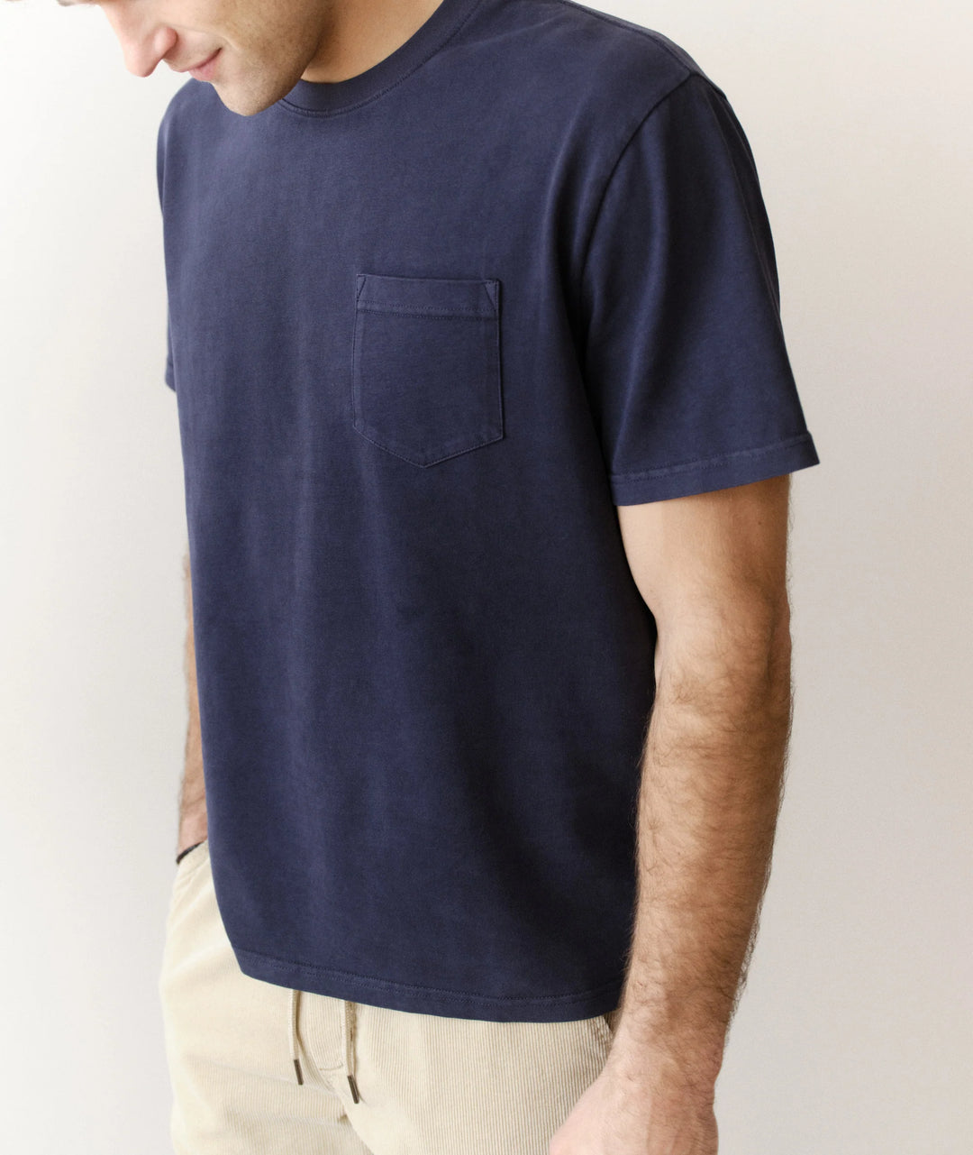 Luxe 250 Relaxed Pocket Tee India Ink