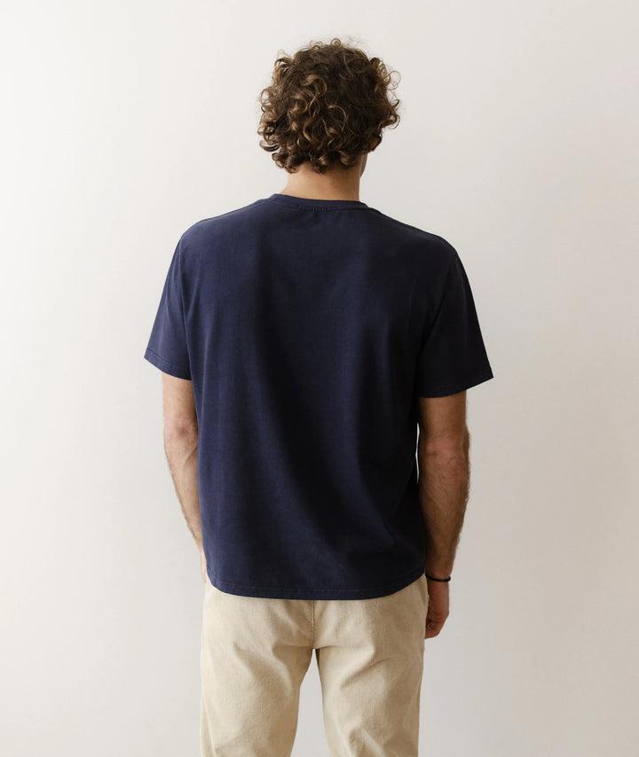 Luxe 250 Relaxed Pocket Tee India Ink
