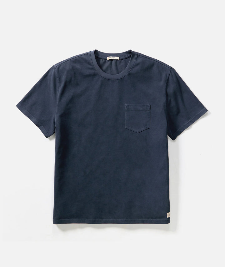 Luxe 250 Relaxed Pocket Tee India Ink