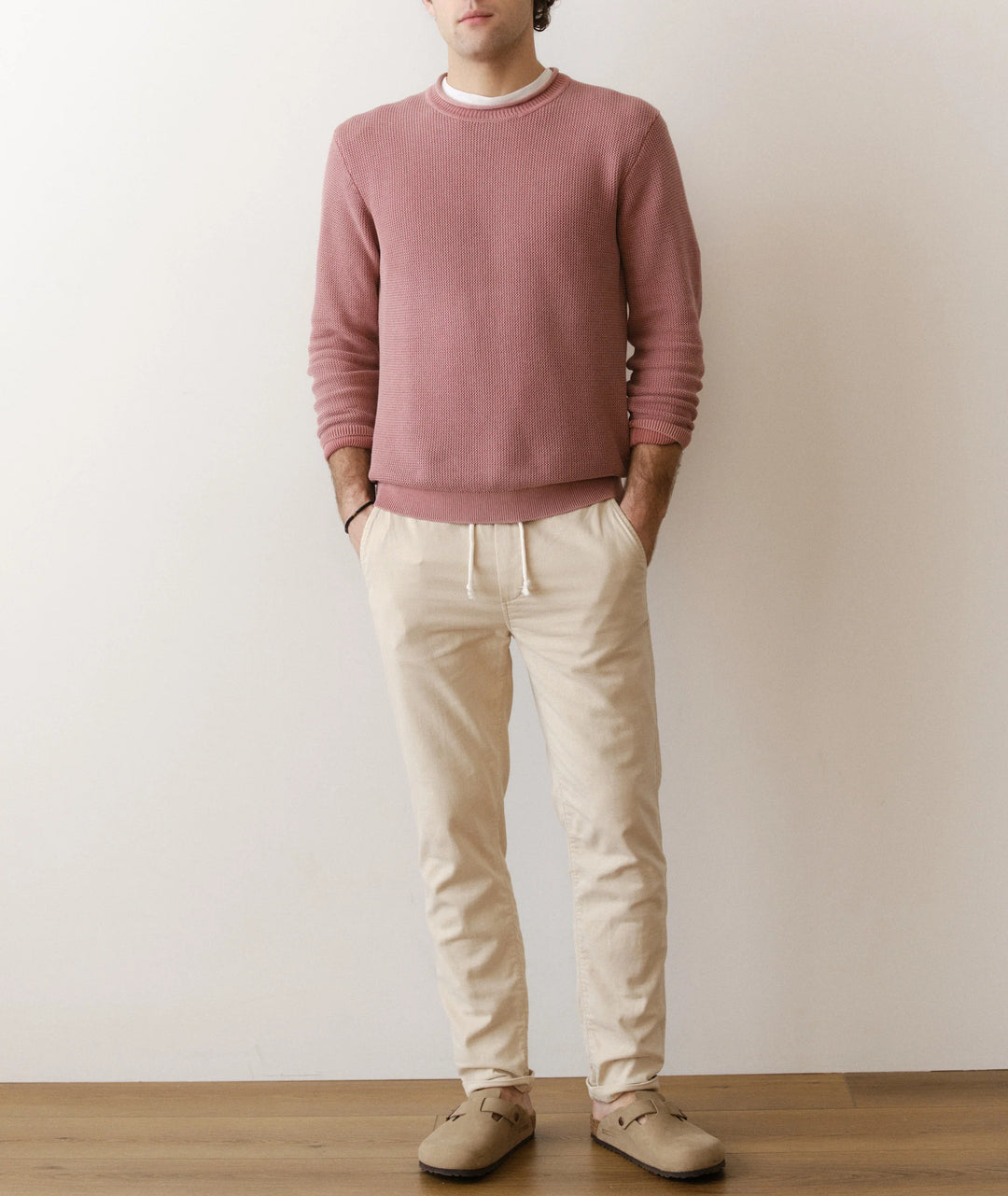 Saturday Stretch Beach Pant - Slim Straight Fog