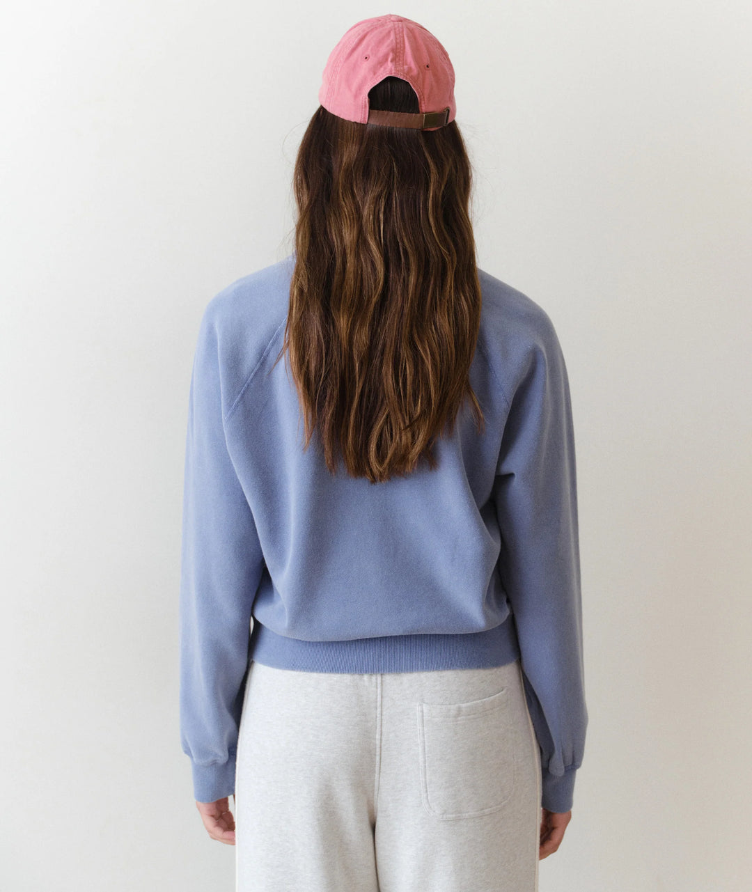 Cloud 9 Fleece Reversible Crewneck Faded Denim