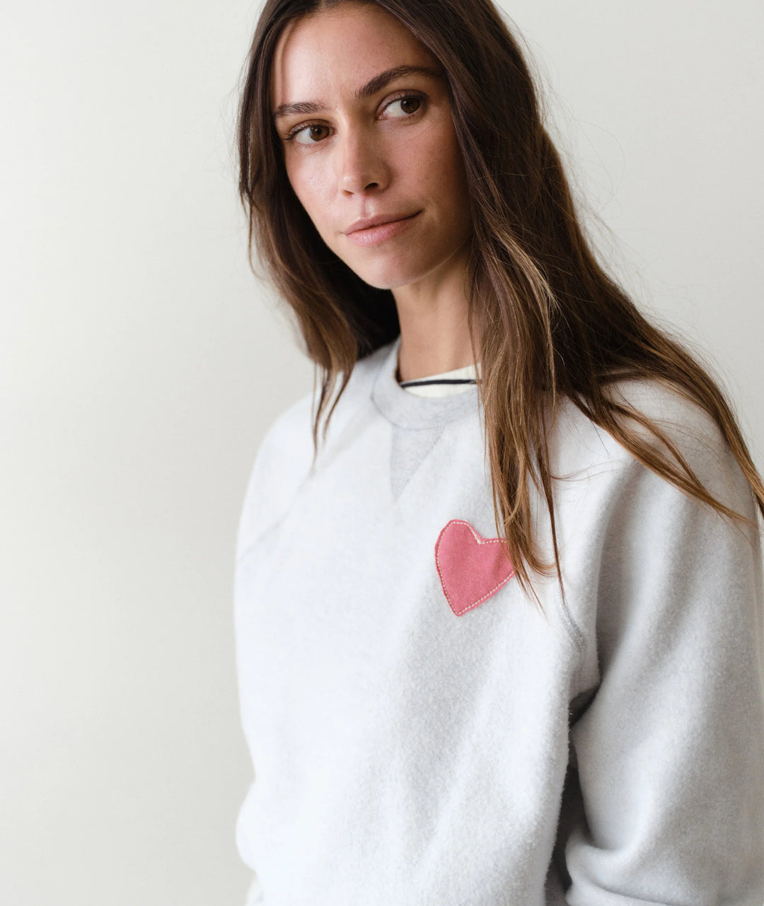 Cloud 9 Fleece Reversible Crewneck Heather Grey