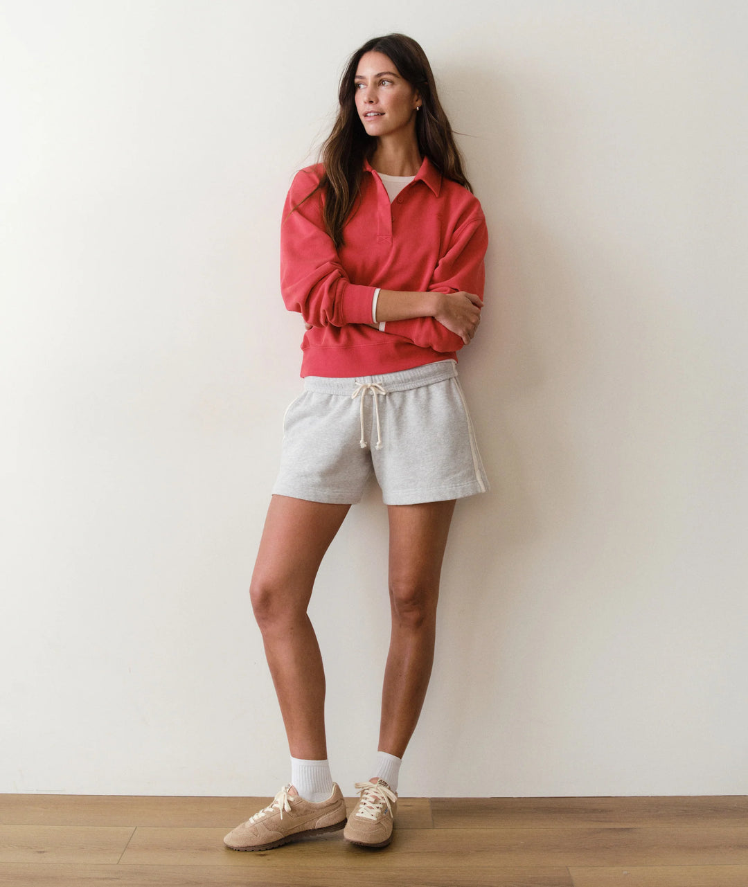 Cloud 9 Fleece Short Heather Grey