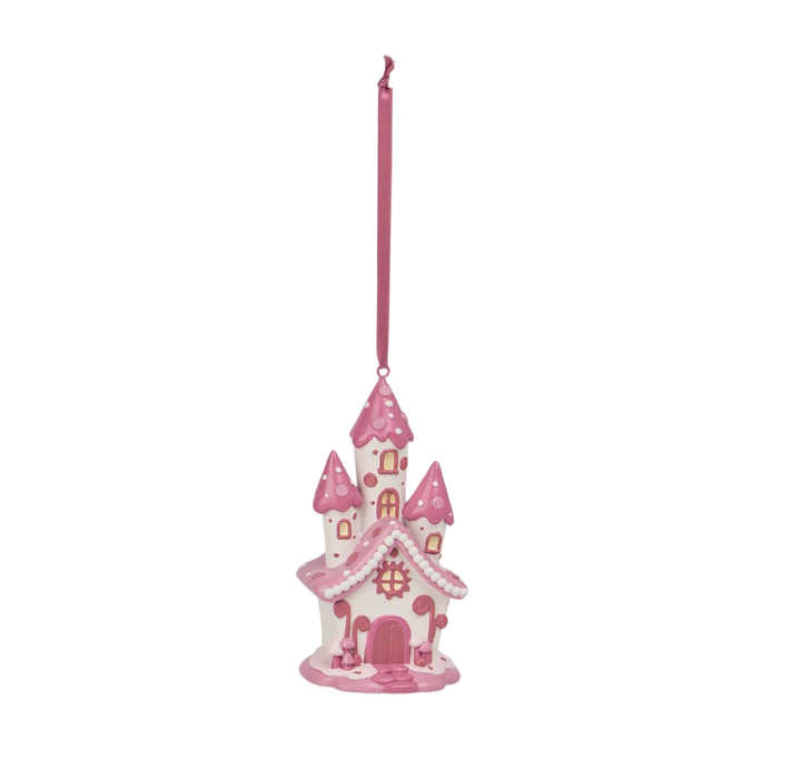 Candy House Ornament - 3 Colors
