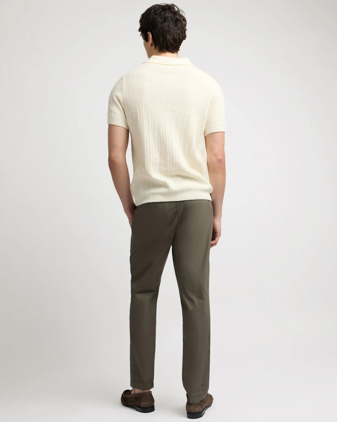 Boucle Rib Button Up