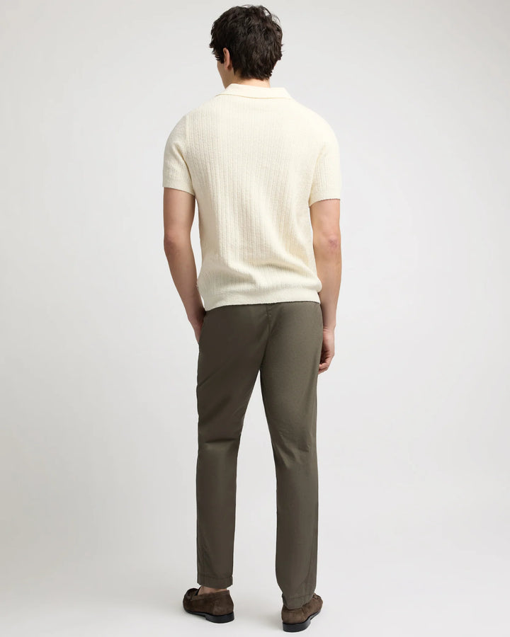 Boucle Rib Button Up