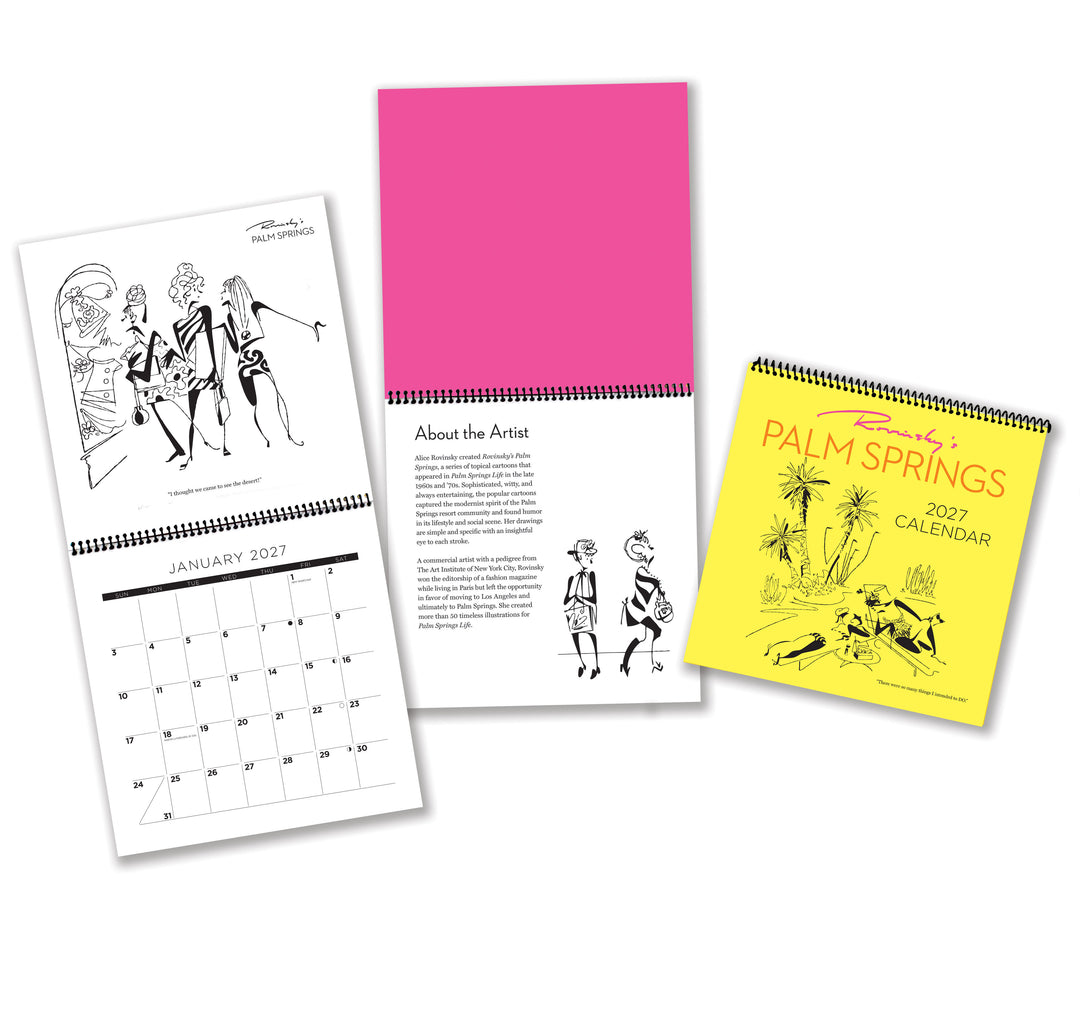 Rovinsky's Palm Springs Calendar 2027