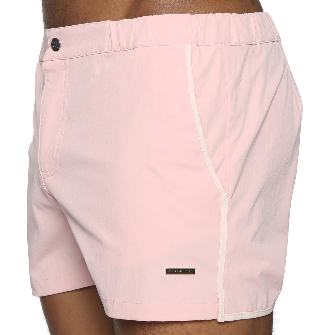 Dusk Pink 2" Solid Angeleno Stretch - Parke & Ronen