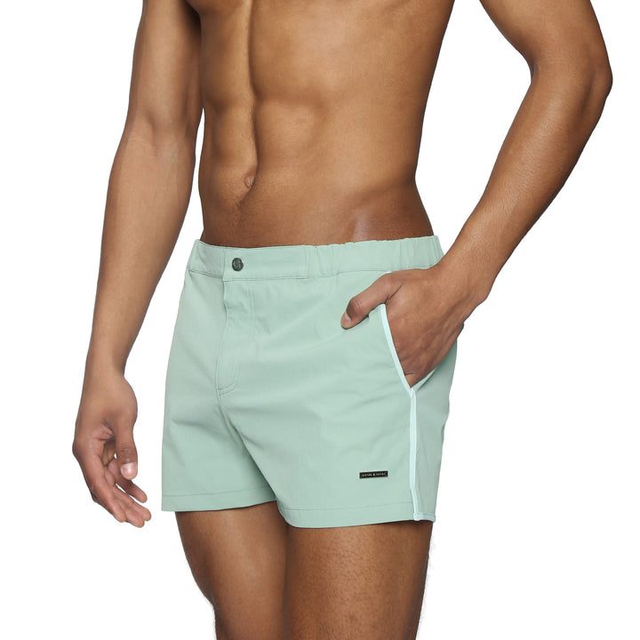 Sage 2" Solid Angeleno Stretch - Parke & Ronen