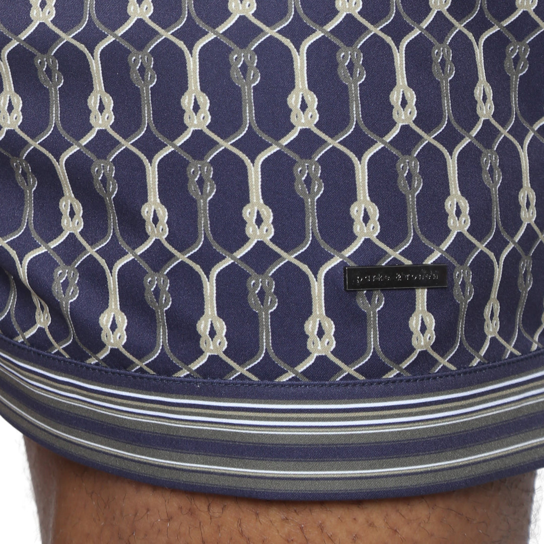 NEW- Admiral Voyager Lido Printed Swim Short - Parke & Ronen
