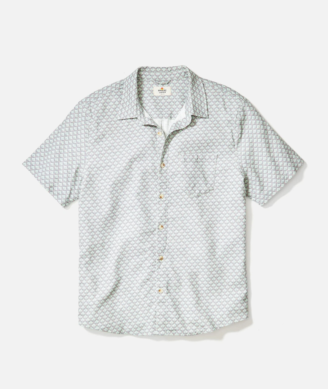 Classic Stretch Selvage Shirt Blue Embroidery