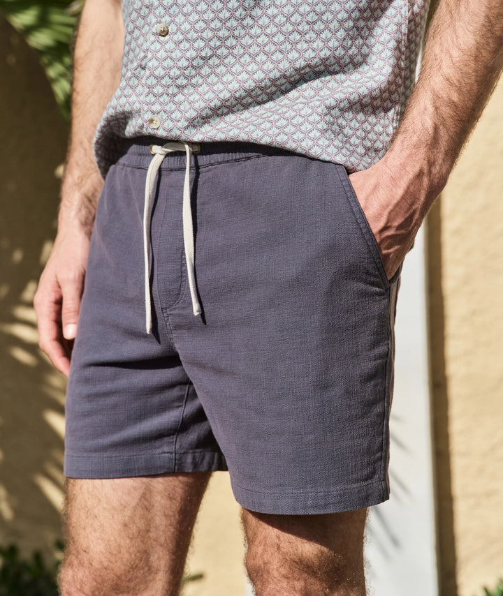 Saturday Beach Short 6" Faded Black