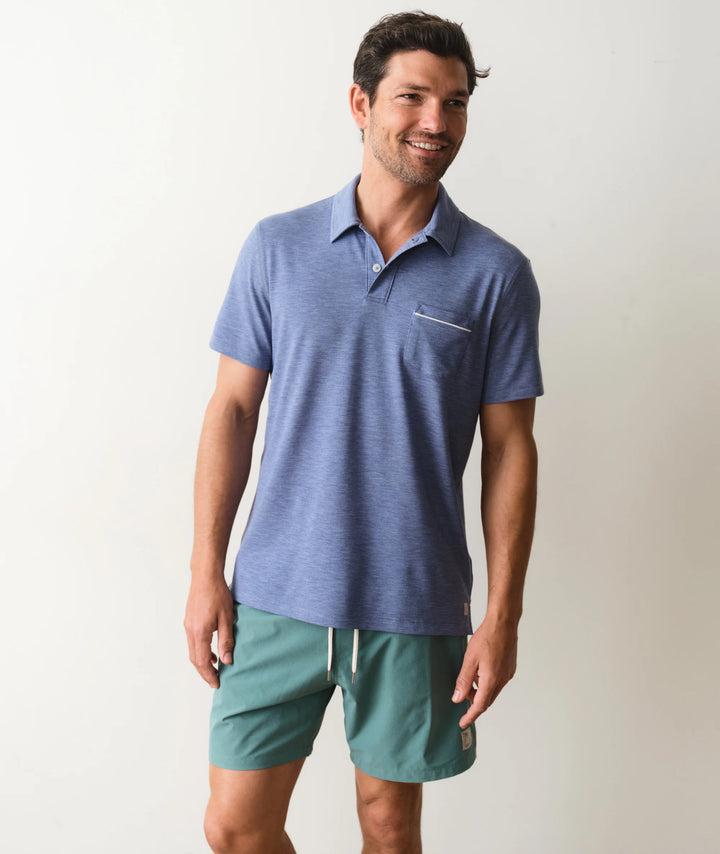 Air Pocket Polo Coastal Fjord
