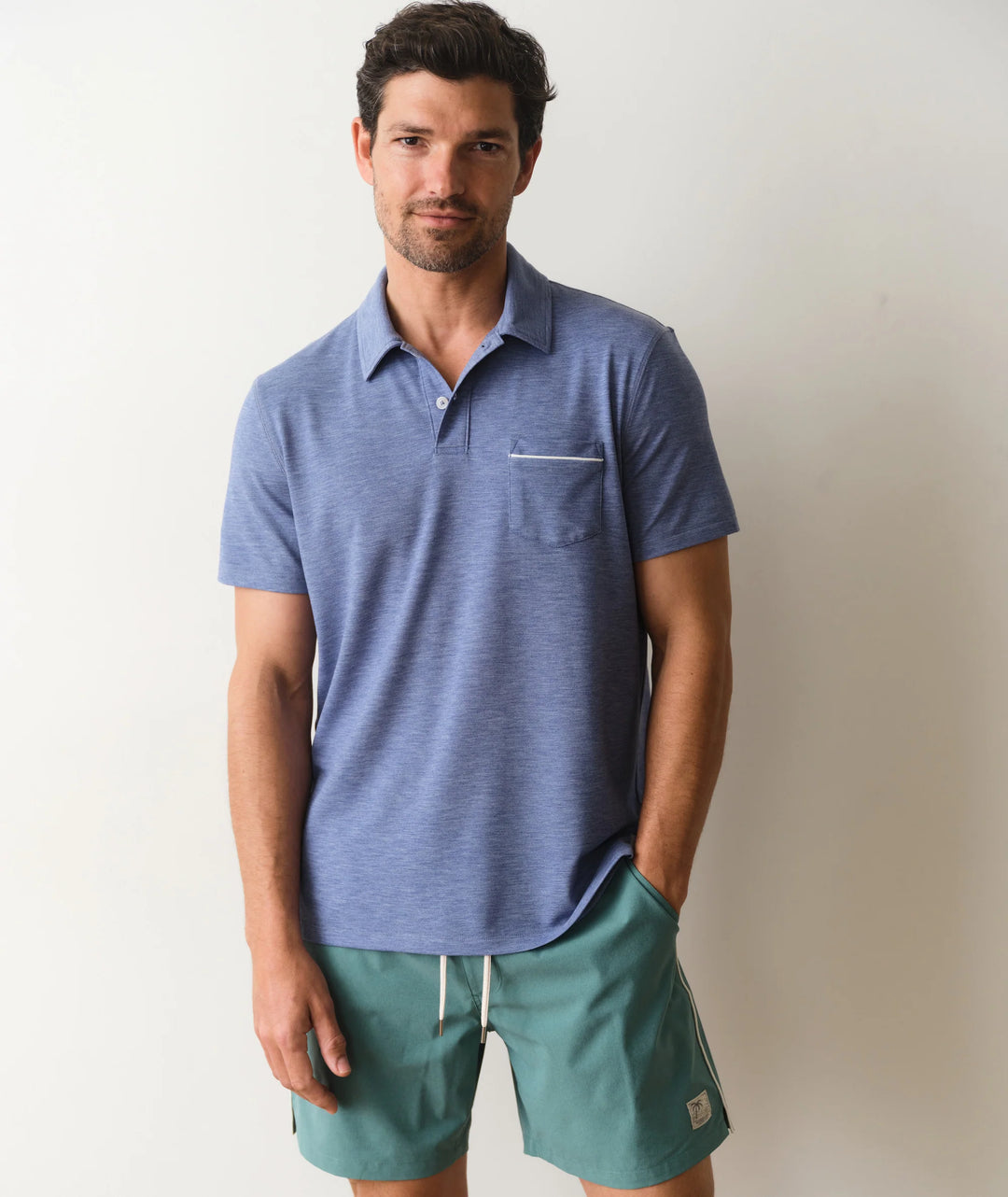 Air Pocket Polo Coastal Fjord