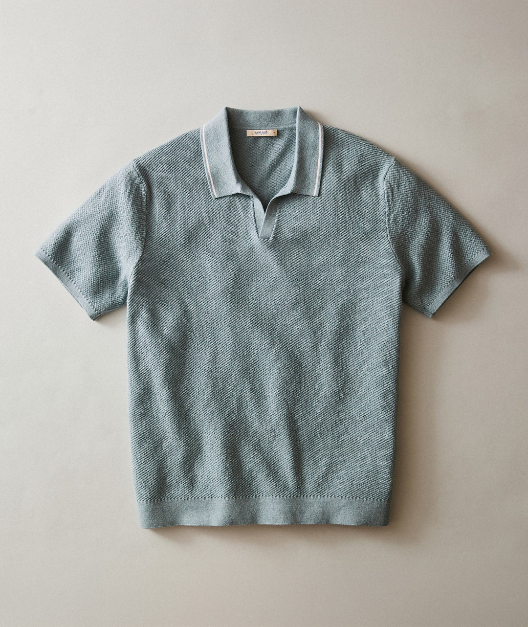 Greyson Sweater Polo Slate