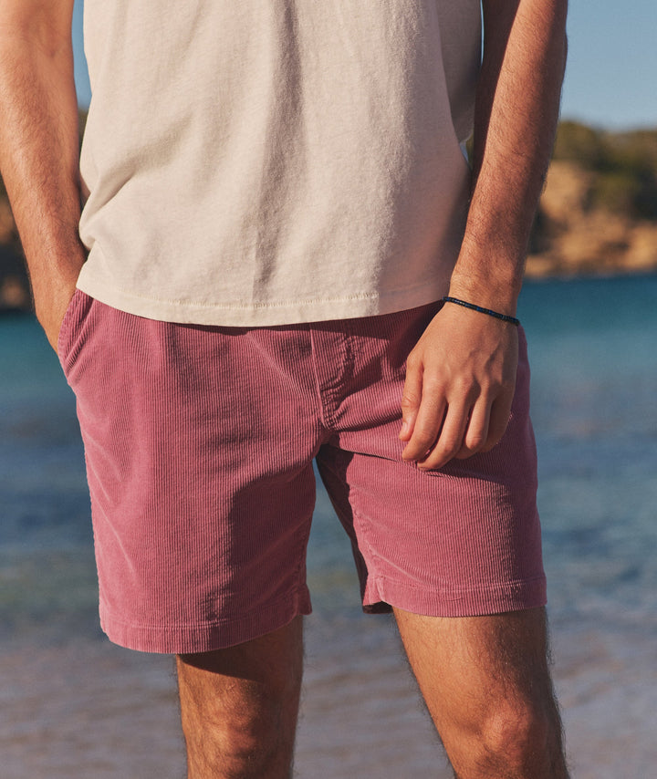 Saturday Corduroy Short 6" Dusky Orchid
