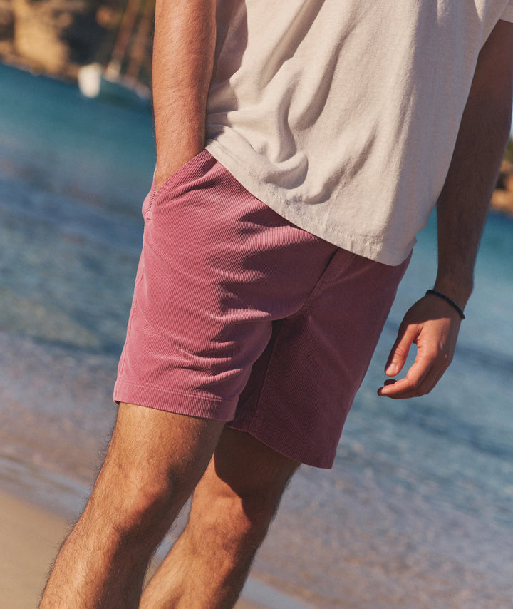 Saturday Corduroy Short 6" Dusky Orchid