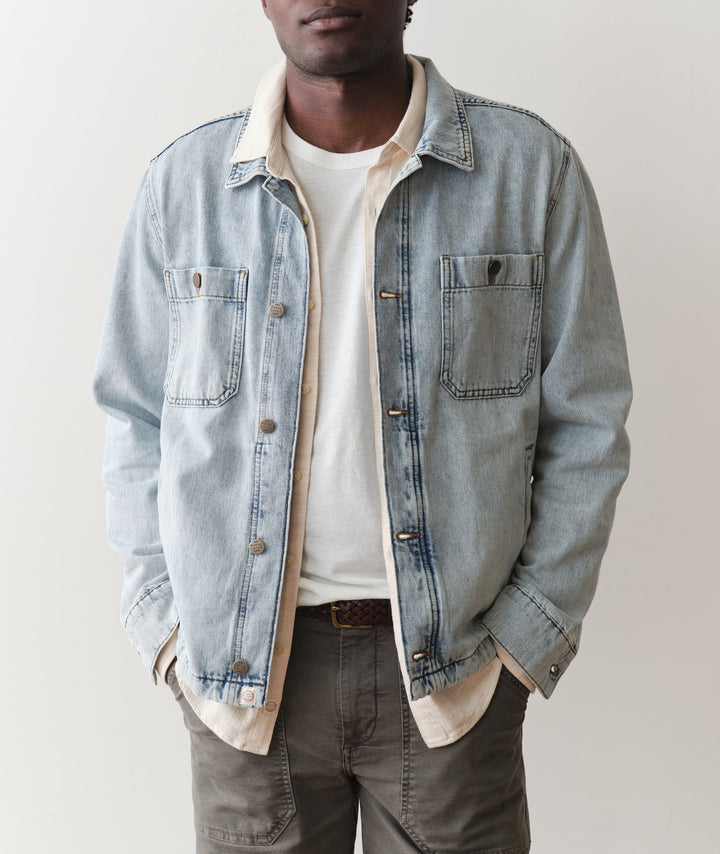 Patrick Denim Jacket Light Wash