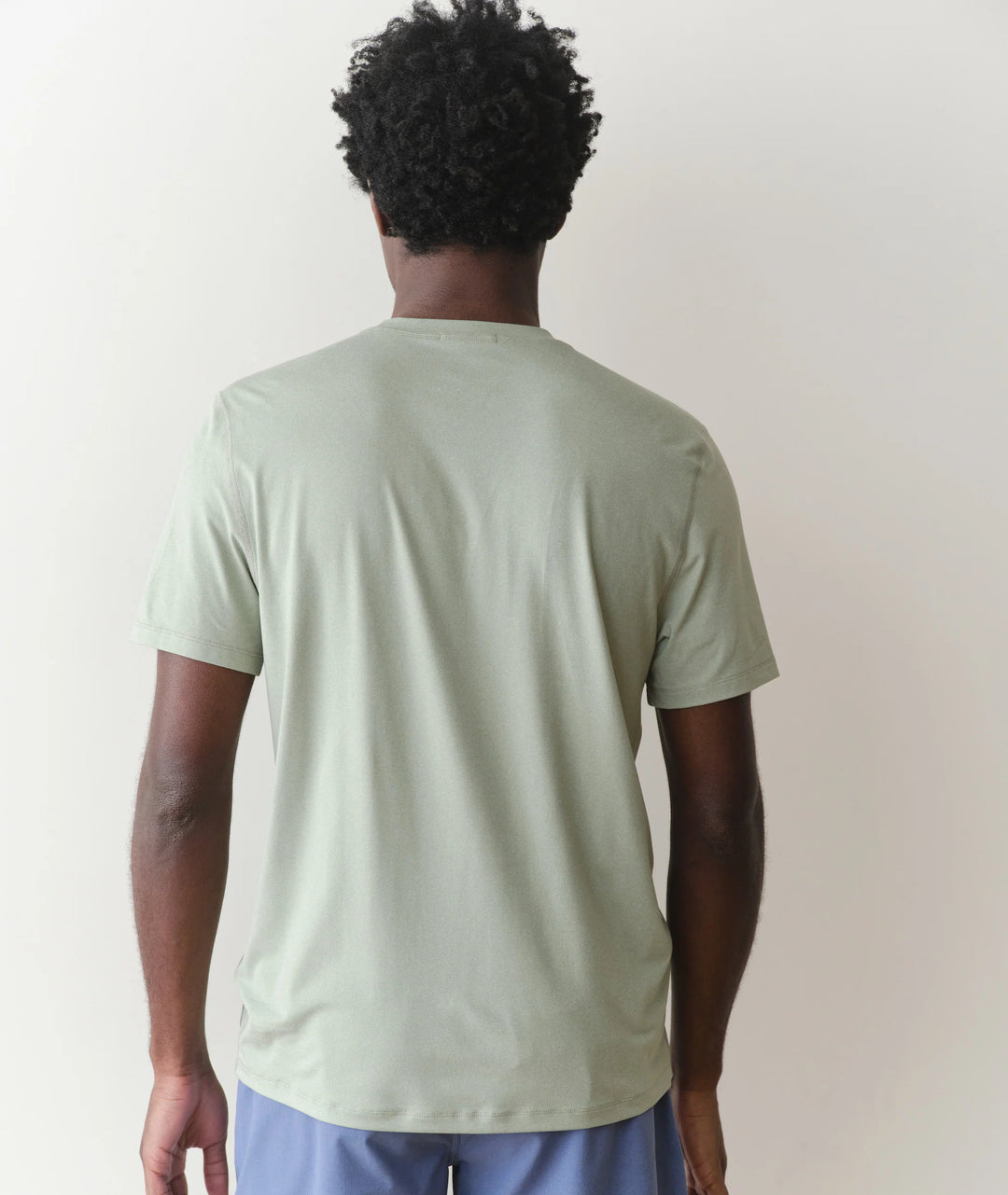 Recycled Sport Graphic Tee Iceberg Green