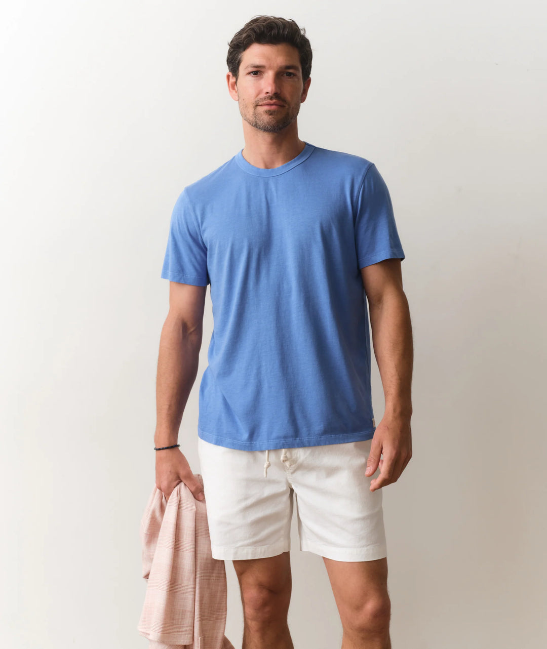 Relaxed Hemp Cotton Graphic Tee Coastal Fjord