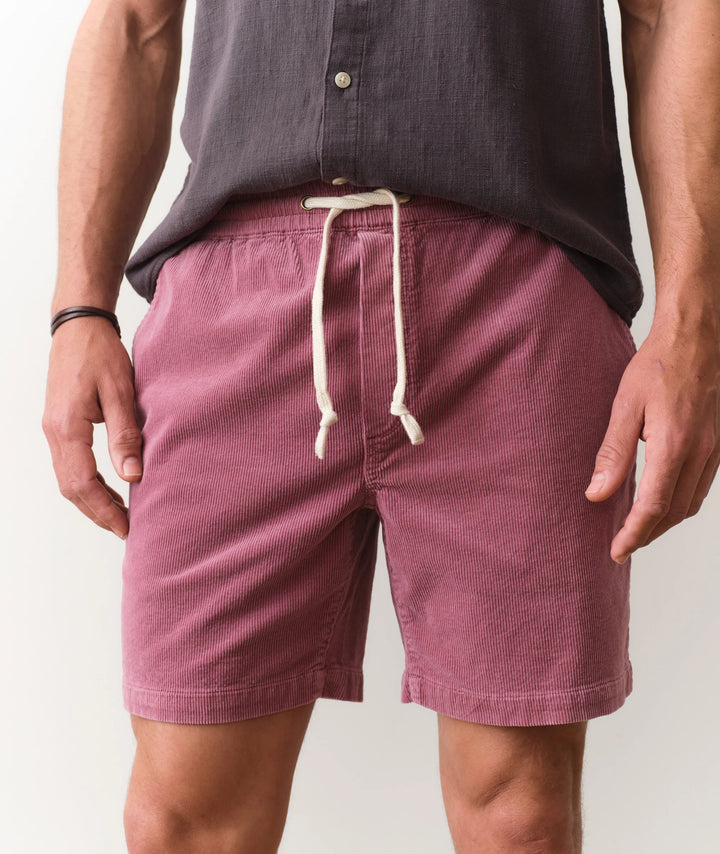 Saturday Corduroy Short 6" Dusky Orchid