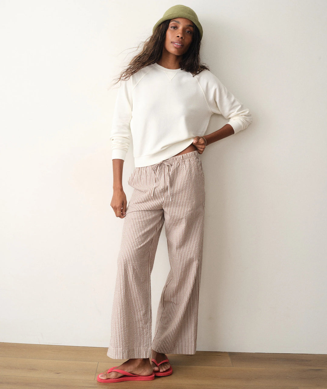 Cloud 9 Terry Sweatshirt Antique White