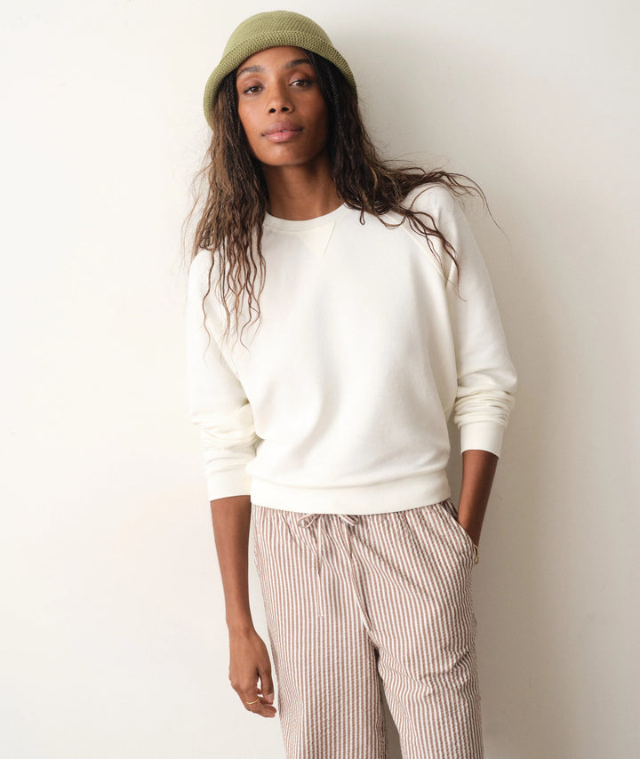 Cloud 9 Terry Sweatshirt Antique White