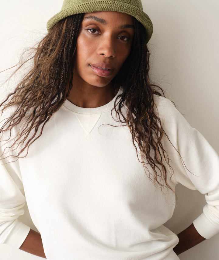 Cloud 9 Terry Sweatshirt Antique White