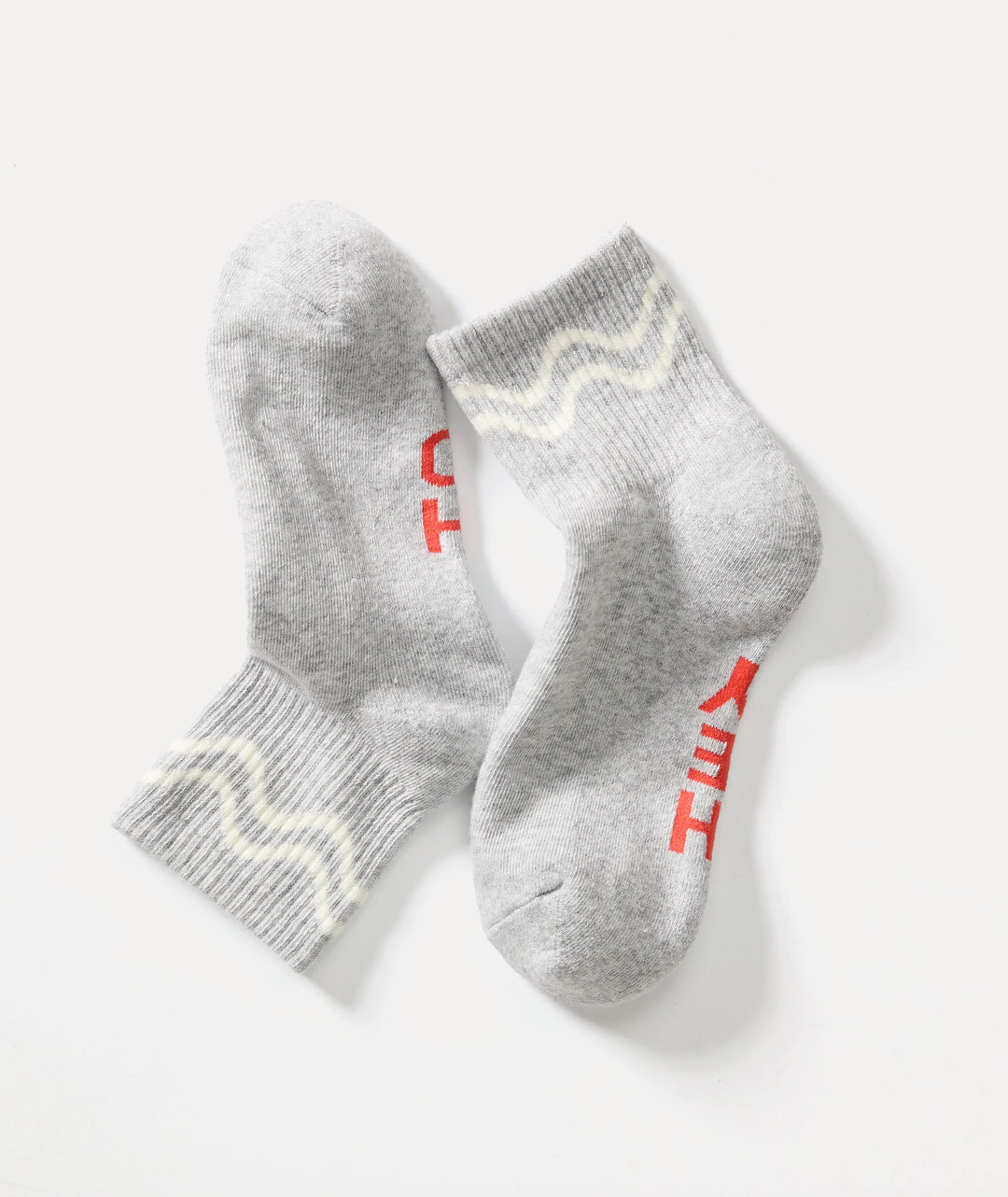 Quarter Crew Sock Heather Grey
