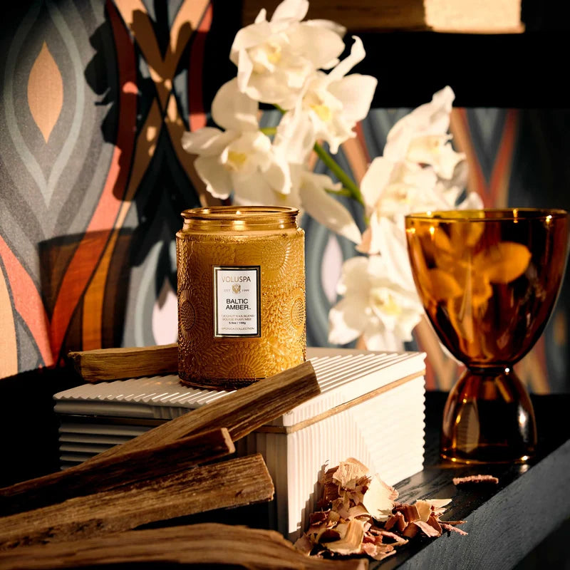 Baltic Amber 5.5oz Small Jar Candle