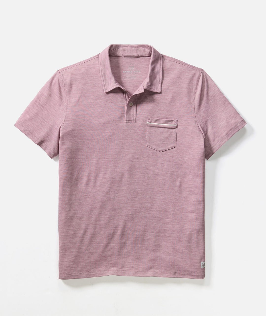 Air Pocket Polo Elderberry