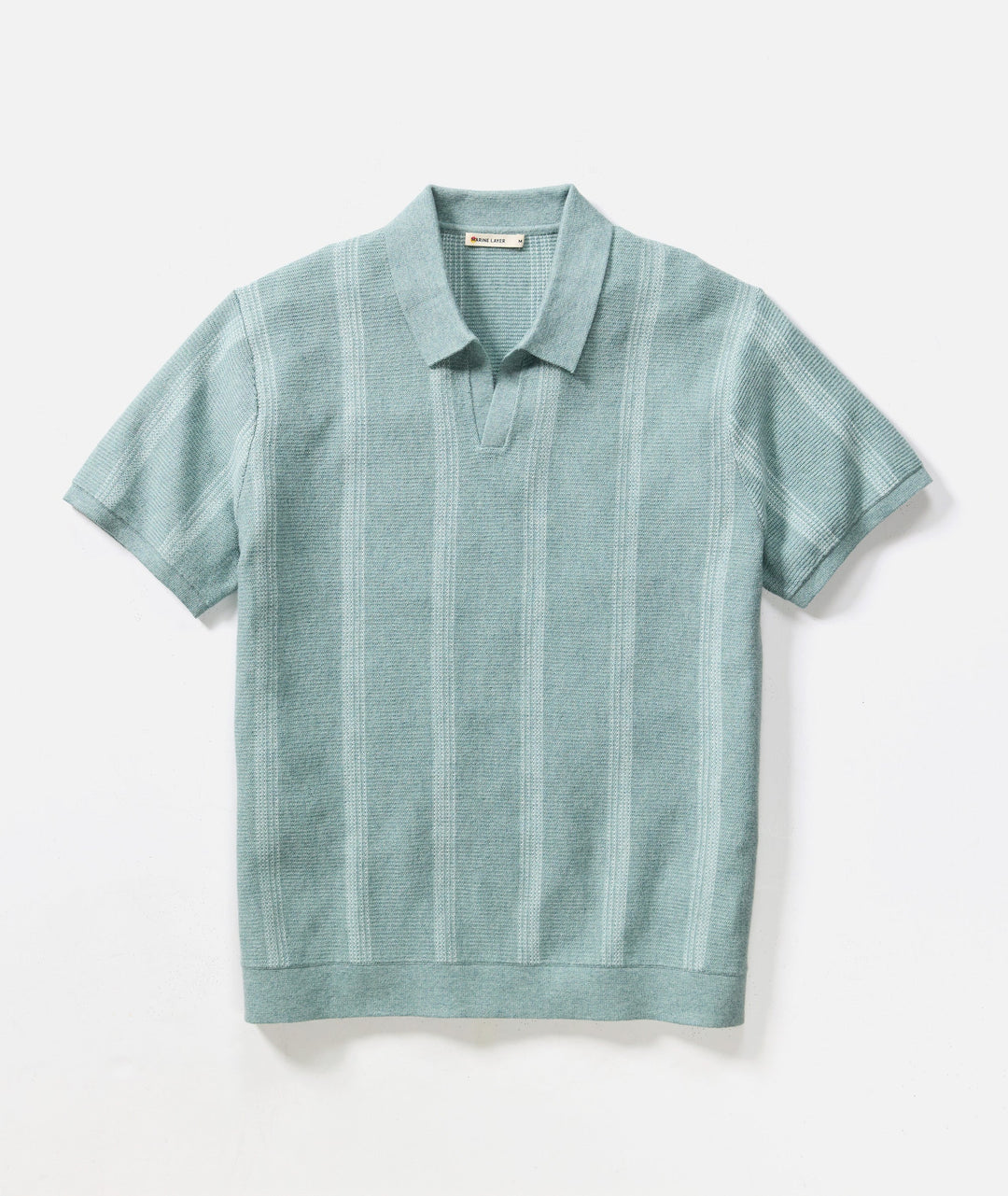Liam Sweater Polo Topaz Stripe