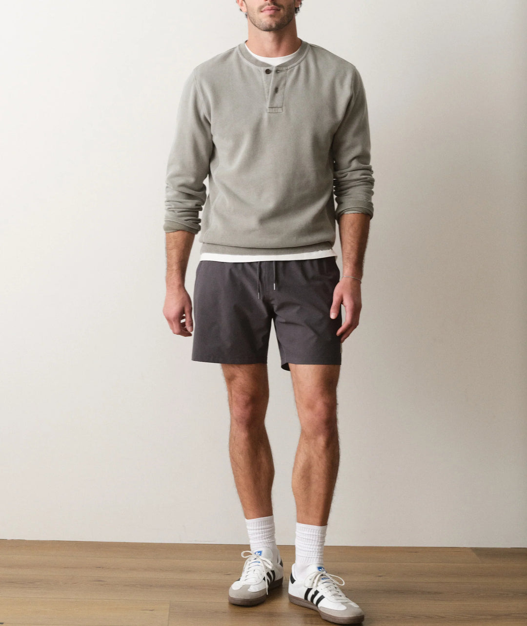 Lined Sport & Swim Short 6" Asphalt