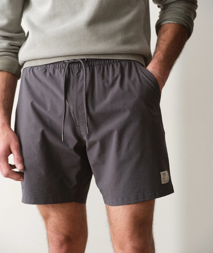 Lined Sport & Swim Short 6" Asphalt