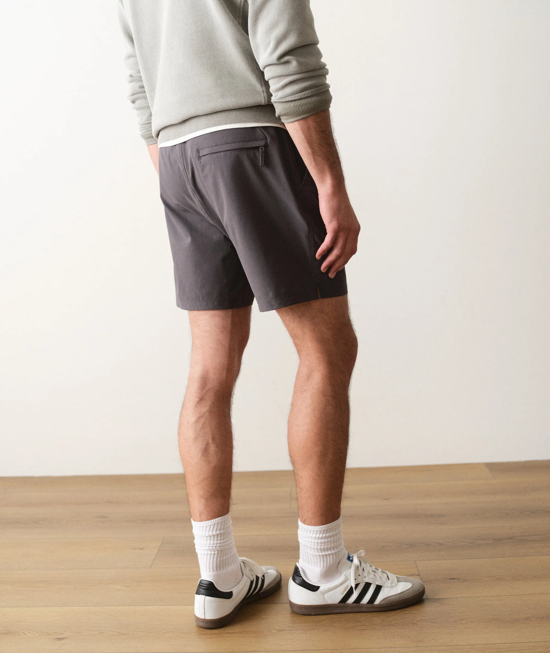 Lined Sport & Swim Short 6" Asphalt
