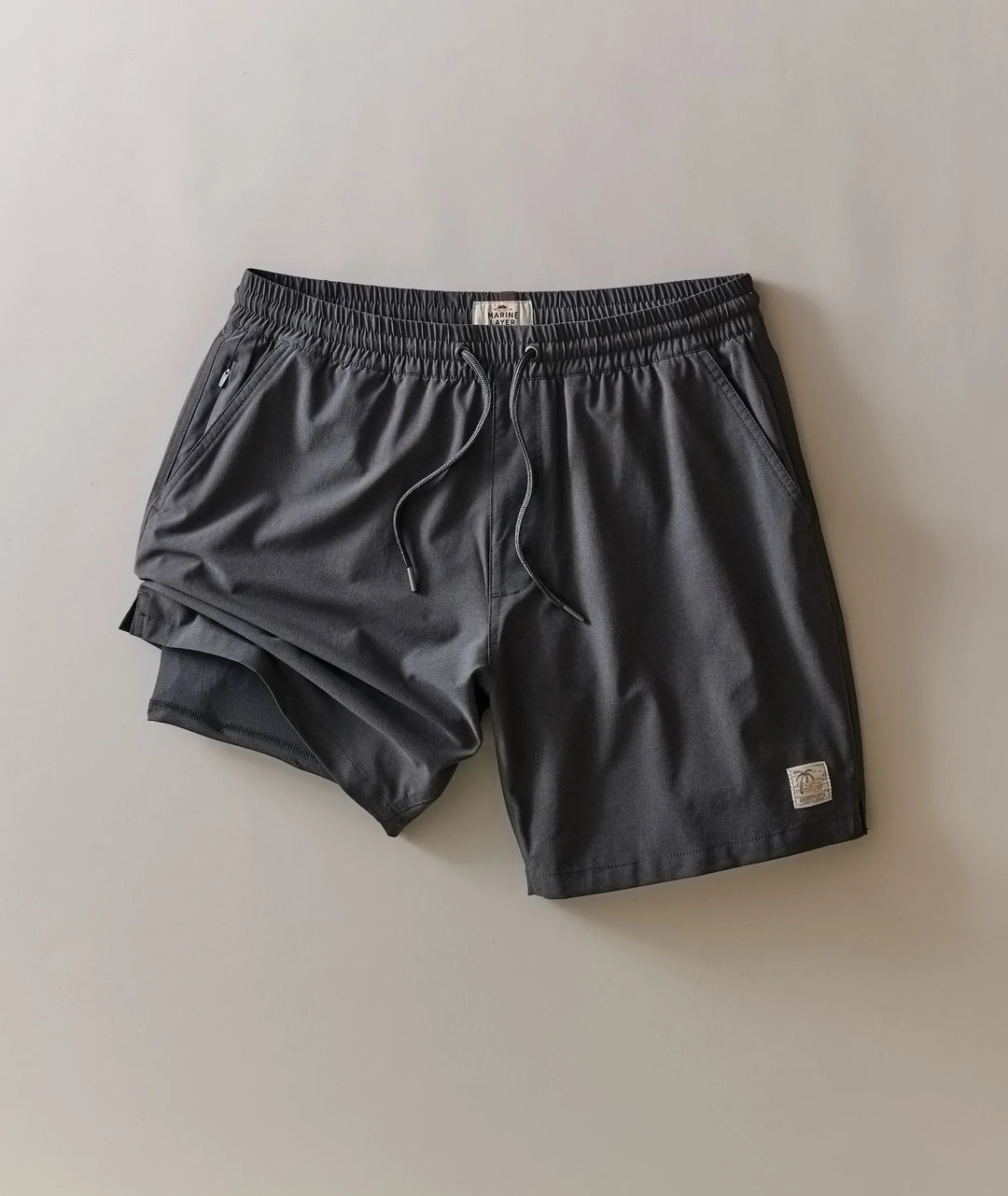 Lined Sport & Swim Short 6" Asphalt