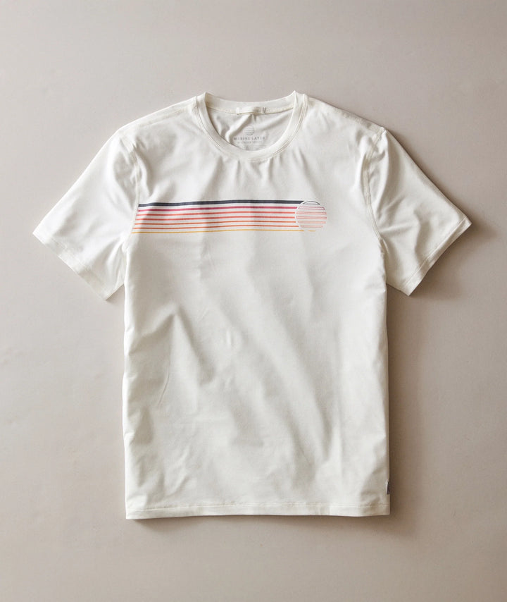 Recycled Sport Graphic Tee White