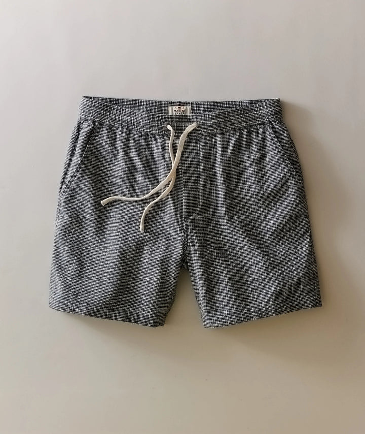 Saturday Beach Short 6" India Ink