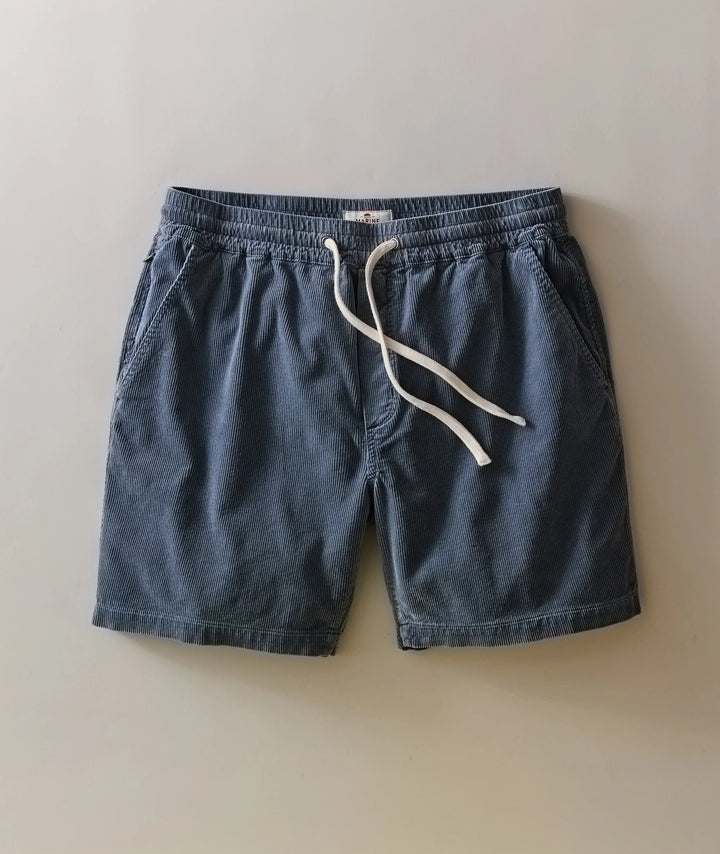 Saturday Corduroy Short 6" Faded Navy