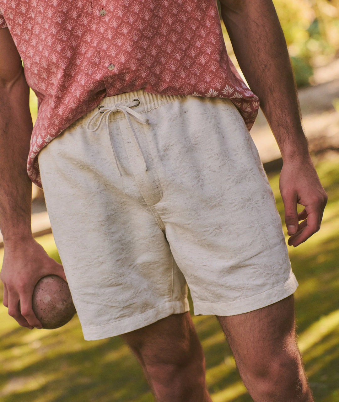 Saturday Beach Short 6" Natural/Tan