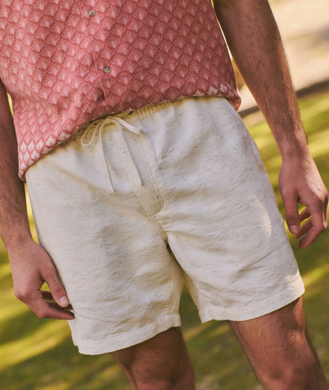 Saturday Beach Short 6" Natural/Tan