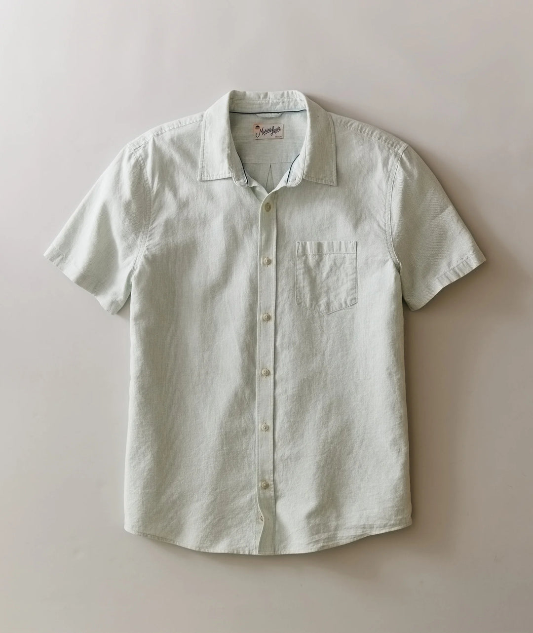 Better-Than-Linen Shirt Iceberg Stripe