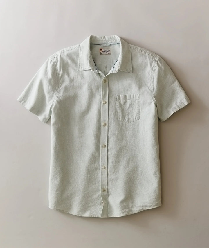Better-Than-Linen Shirt Iceberg Stripe