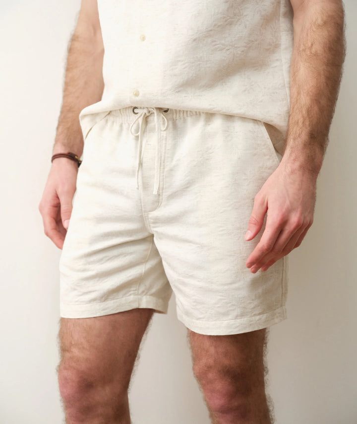 Saturday Beach Short 6" Natural/Tan