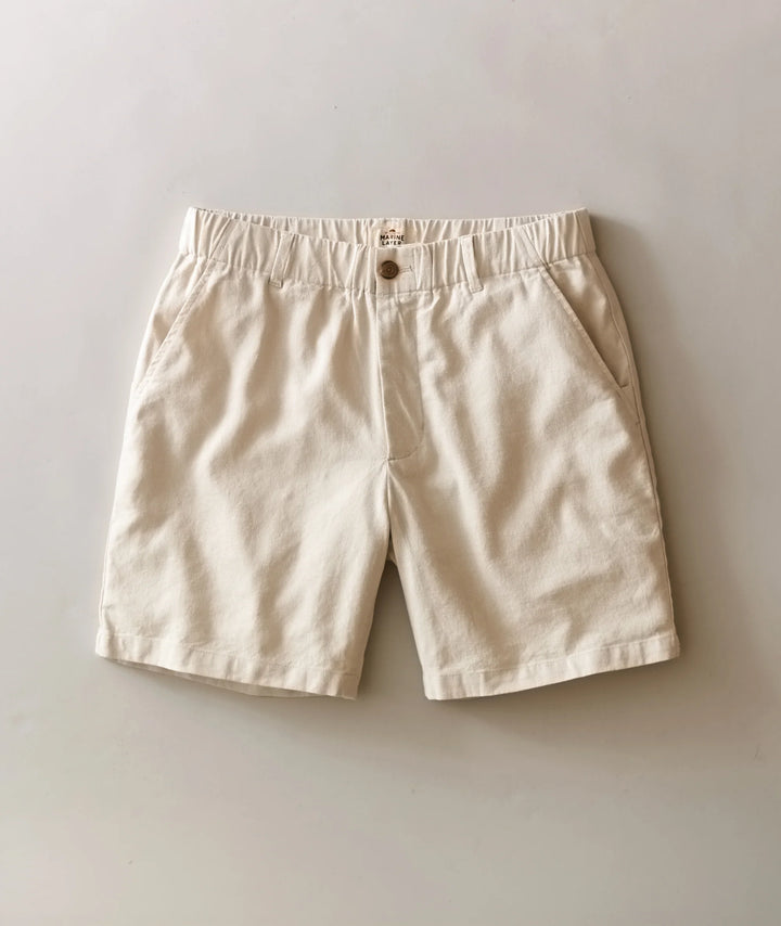 Saturday Hemp Chino Short 7" Natural
