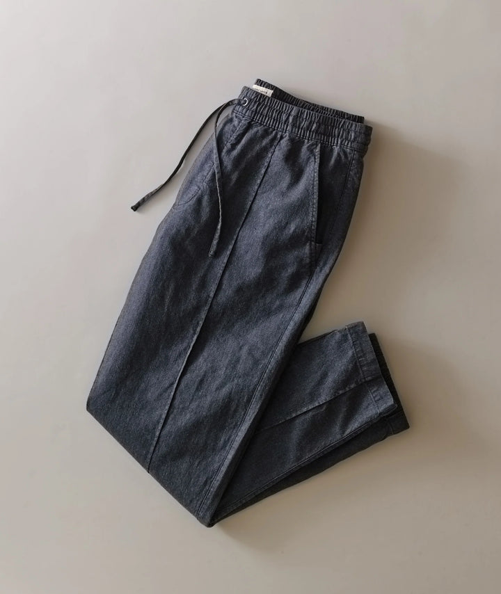 Saturday Hemp Jogger - Slim Straight India Ink