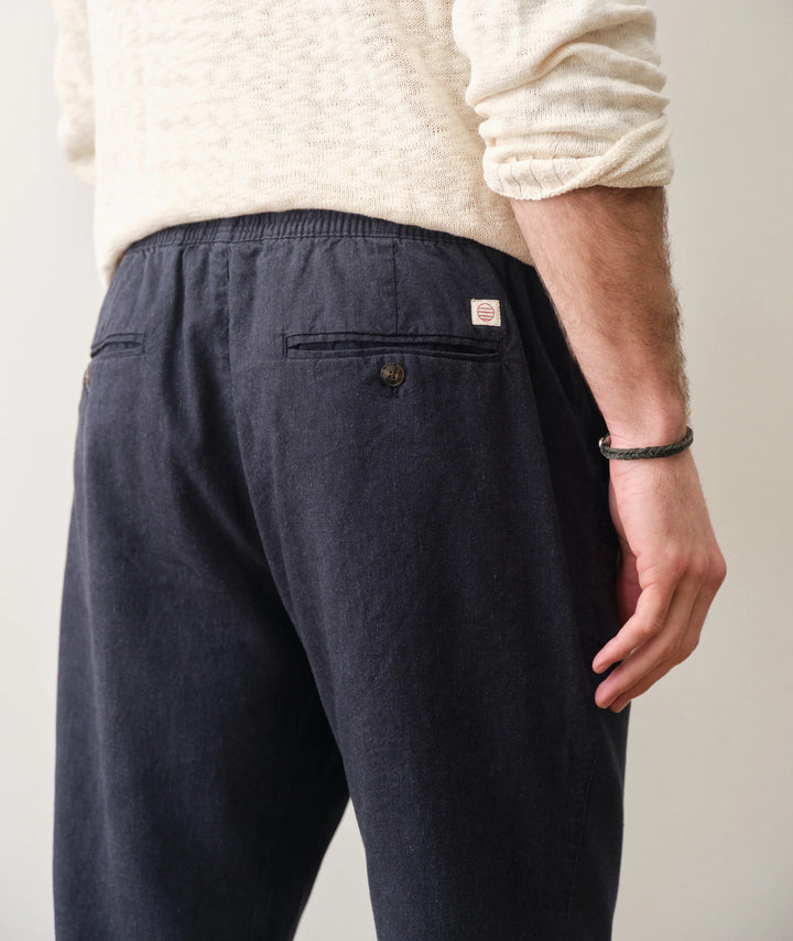 Saturday Hemp Jogger - Slim Straight India Ink