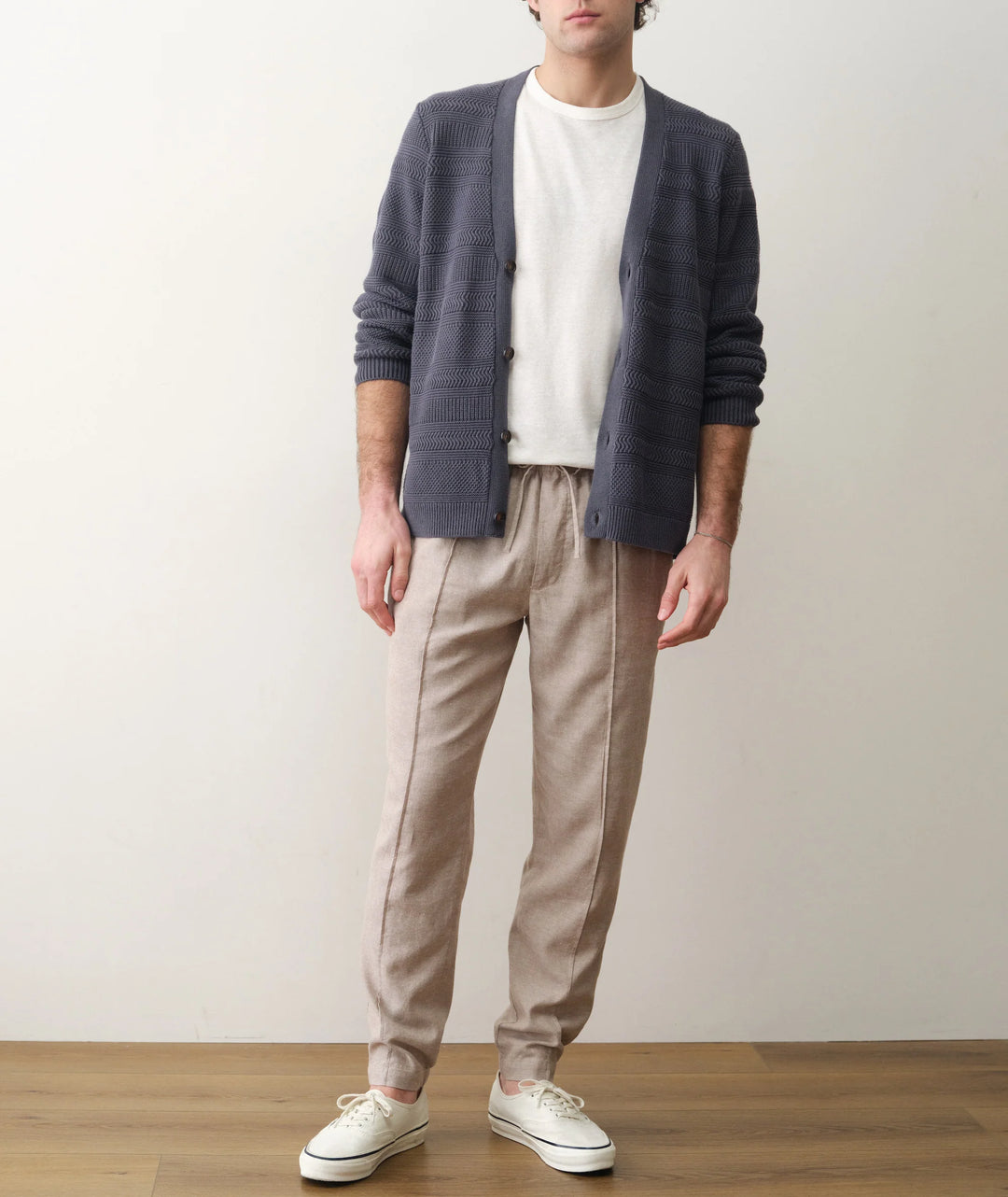 Saturday Hemp Jogger - Slim Straight Taupe